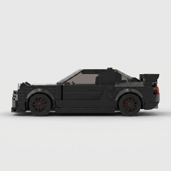 Mazda RX7 Black Edition Brick Model side profile