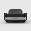 Lincoln Continental 60s brick model straight rear view