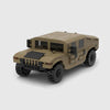 AM General Desert HMMWV Utility Vehicle brick model hero view