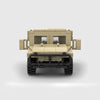 HMMWV Cargo Truck brick model front view