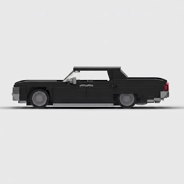 60s American Continental brick model high rear three quarter view