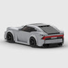 Grey Audi RS5 brick model rear three quarter view