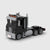Black Cabover Truck Tractor brick model hero view