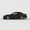 BMW 850 CSi Black Edition Brick Model side profile
