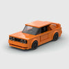 BMW M3 E30 Orange Edition brick model hero view