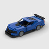 Chevrolet Camaro ZL1 Blue Edition brick model hero view