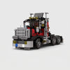 W900 Tractor Unit brick model front three quarter view