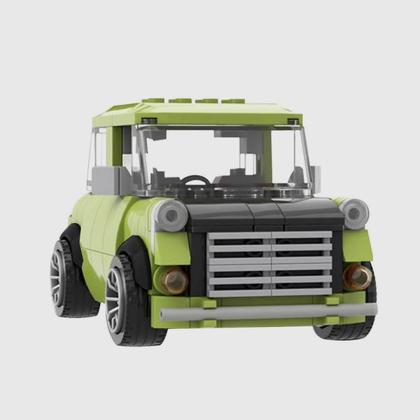 Classic Mini brick model front 3q view