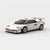 White Lamborghini Countach brick model front three quarter view