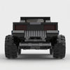 Dodge Challenger Cyber Edition brick model straight rear view