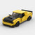 Yellow Dodge Challenger SRT Demon Yellow Edition brick model front three quarter view