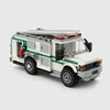 Emergency Rescue Truck brick model hero view