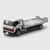 Flatbed Recovery Truck brick model front 3q view