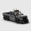 6x6 Off-Road Pickup Truck brick model hero view