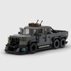 6x6 Off-Road Pickup Truck brick model front 3q view
