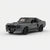 Grey Ford Mustang Eleanor GT500 brick model front three quarter view
