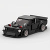 Black Ford Mustang Hoonicorn RTR brick model front three quarter view