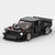 Black Ford Mustang Hoonicorn RTR brick model front three quarter view