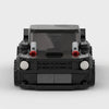Black Ford Mustang Hoonicorn RTR brick model straight front view