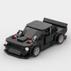 Black Ford Mustang Hoonicorn RTR brick model high front three quarter view