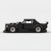 Black Ford Mustang Hoonicorn RTR brick model side profile view