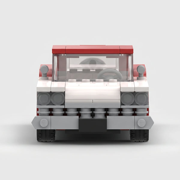 Thunderbird Two-Tone Edition brick model straight front view