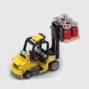 Forklift Truck with Gas Cylinders brick model hero view