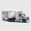 Mobile Broadcasting Truck brick model front 3q view