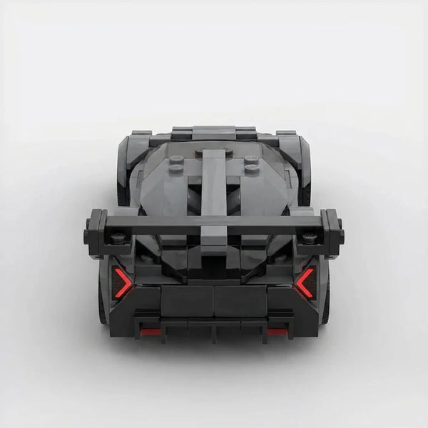 Lamborghini Veneno Brick Model rear view