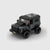 Land Rover Defender 90 Dark Grey Edition brick model hero view