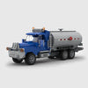 Fuel Tanker Blue Edition brick model hero view