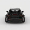 Mazda RX7 Black Edition Brick Model rear view