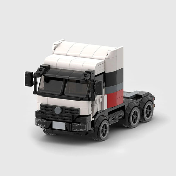 Cabover Tractor Unit brick model hero view