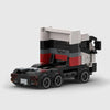 Cabover Tractor Unit brick model angle 1 view