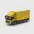 City Delivery Box Truck brick model hero view