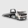 City Flatbed Tow Truck brick model hero view
