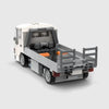 White and grey brick model rear three quarter view