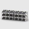 Multi-Level Parking Garage brick model front 3q view
