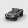 Tesla Cybertruck brick model hero view
