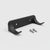Black wall mount for brick car models, 7 cm, with 2 screws
